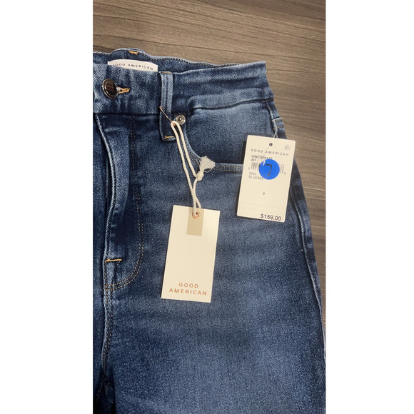 Good American Good Waist Crop Jean - Picture 2 of 4